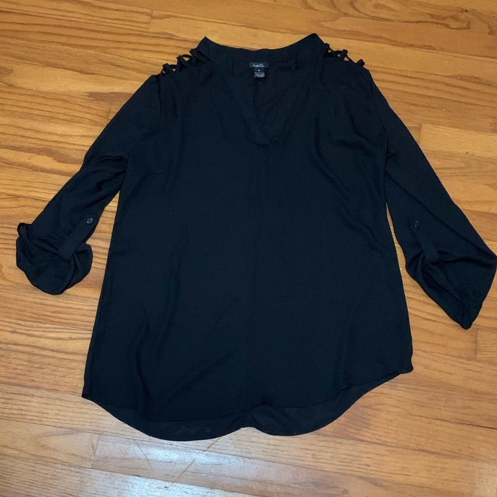 Rue 21 black blouse